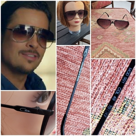 Vintage CAZAL Model 901brad pitt cazal SUNGLASS - Picture 2 of 2